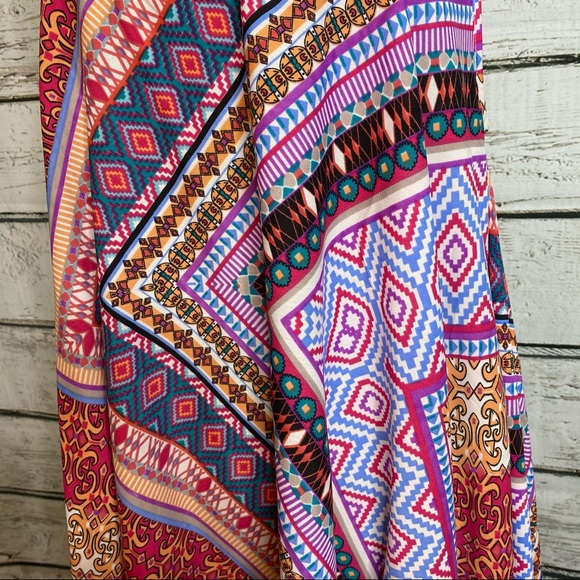 Elan Multicolored Sundress Dress Size Medium - Picture 5 of 9